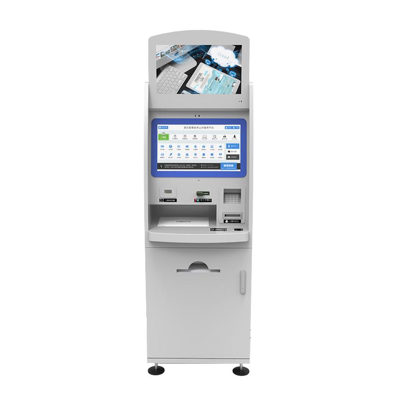 Floor-Standing Self-Service Terminal All-in-One