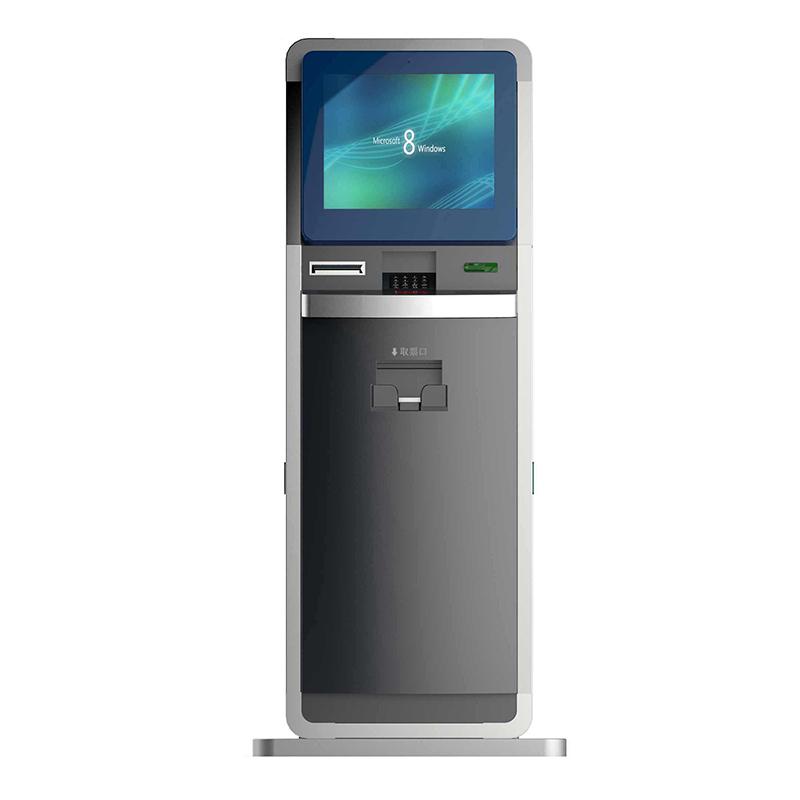 Floor-Standing Self-Service Terminal Ticket Pickup