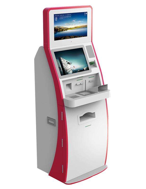 Floor-Standing Self-Service Terminal All-in-One