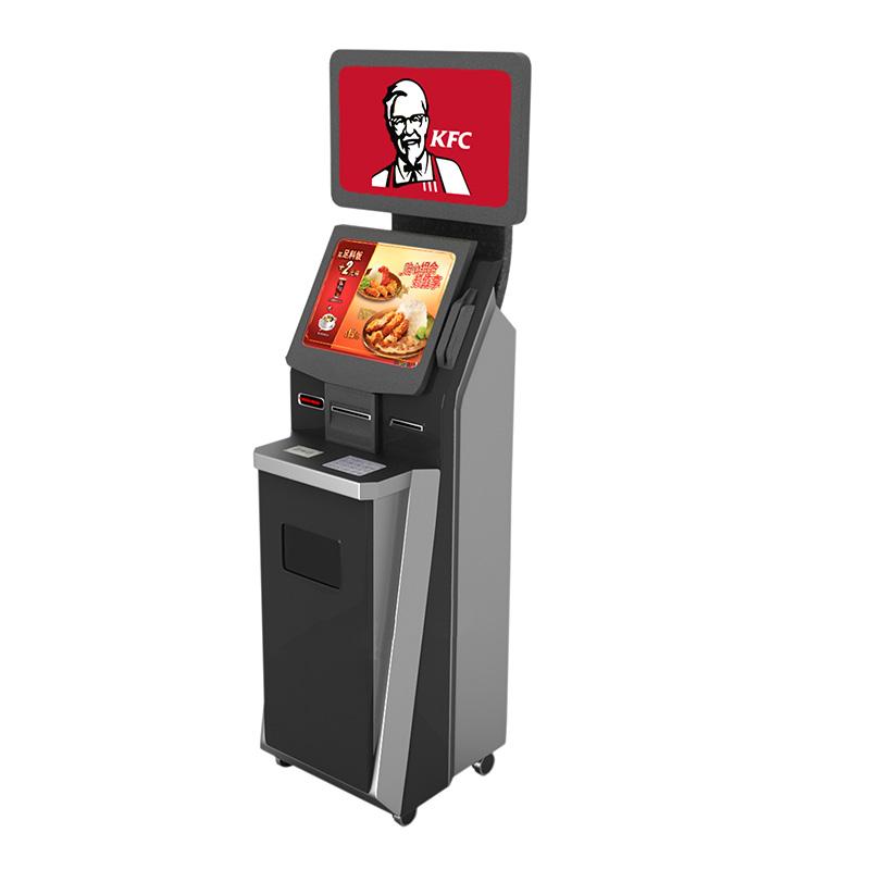 Floor-Standing Self-Service Terminal Ordering