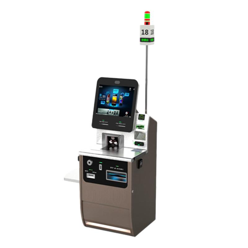 Floor-Standing Self-Service Terminal Cashier