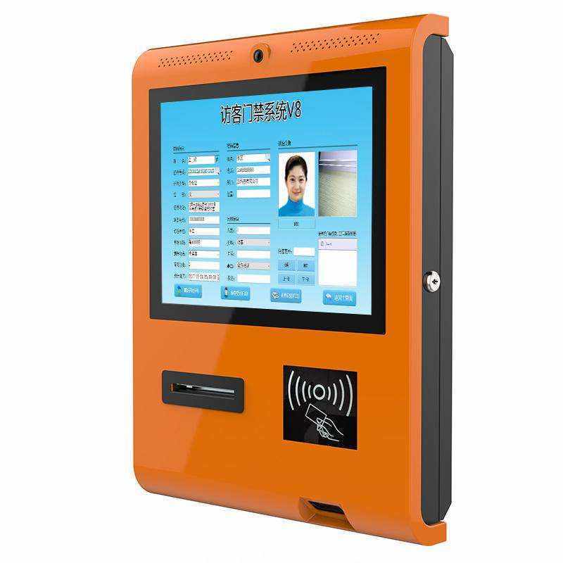 15-inch Wall-Mounted Community School Gate Guard Registration Face Recognition Visitor Access Control Management System All-in-One