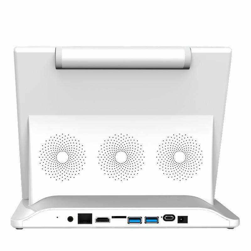 Hotel 10.1 Smart Desktop ID Verification Visitor Kiosk Terminal Face Recognition All-in-One - Image 3
