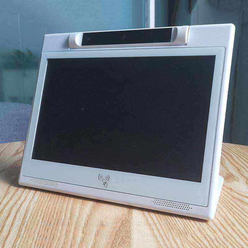 Hotel 10.1 Smart Desktop ID Verification Visitor Kiosk Terminal Face Recognition All-in-One - Image 4