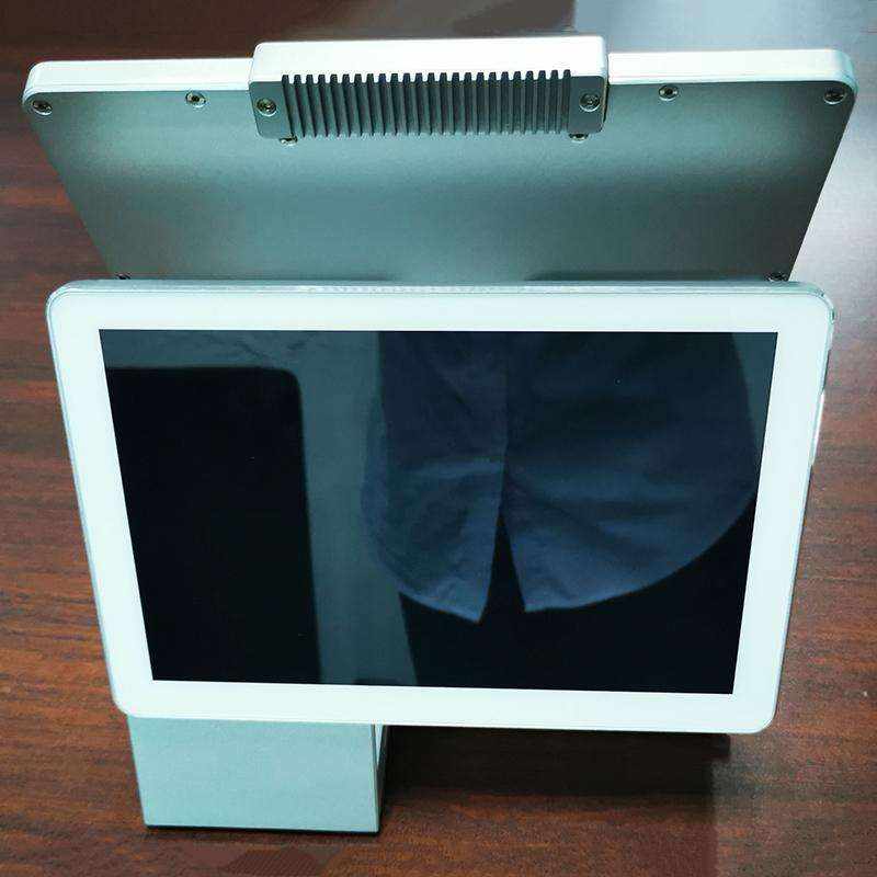 School Android System 10.1 Dual Screen ID Verification Visitor Kiosk Terminal Access Control Gate Management - Image 3