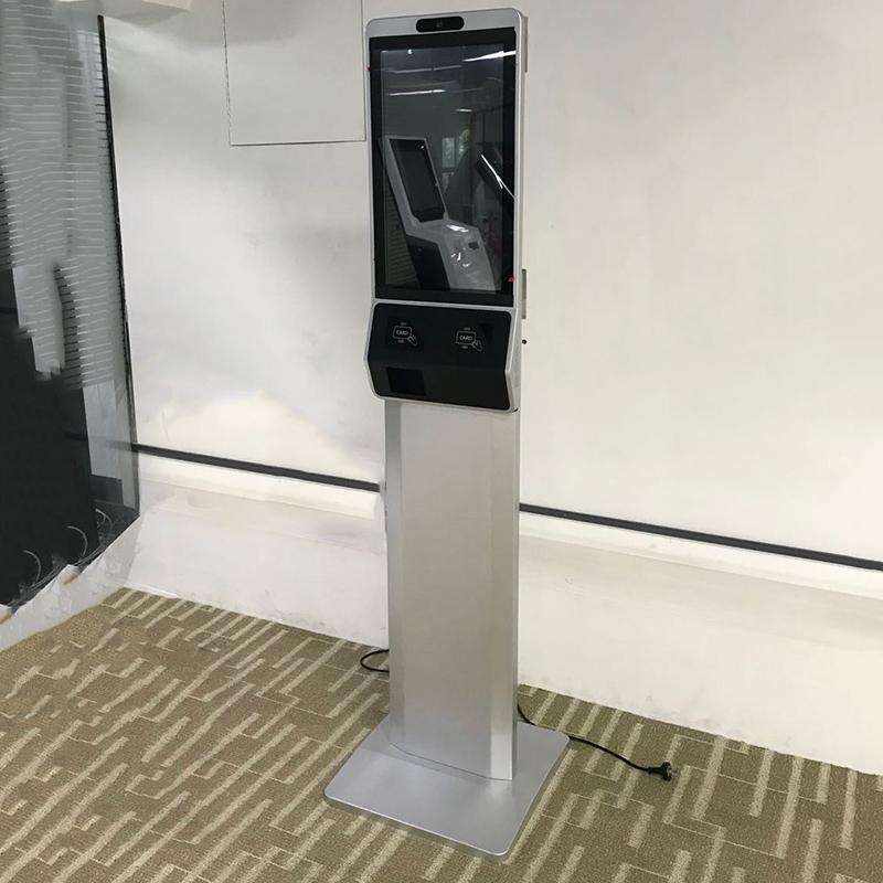 Android Windows System Floor-Standing 21.5 Face Recognition Self-Service Terminal All-in-One - Image 2