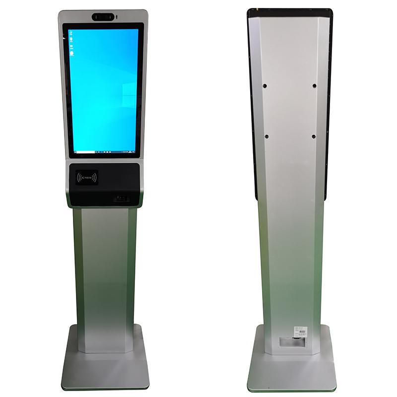Floor-Standing 21.5 Camera Face Recognition Terminal All-in-One Support Custom