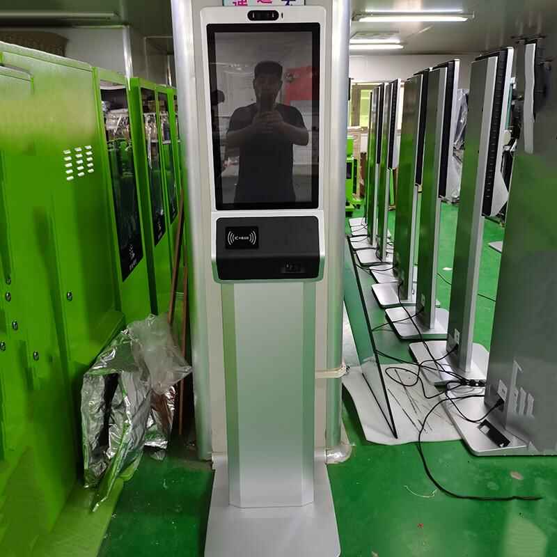 Floor-Standing 21.5 Camera Face Recognition Terminal All-in-One Support Custom - Image 5