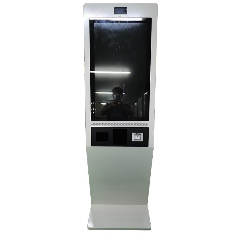 Hotel Office Building ID Comparison Face Recognition Visitor Registration Floor-Standing 32 Self-Service Terminal All-in-One