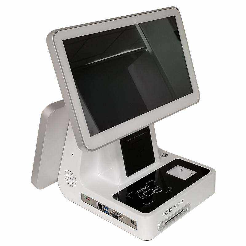 Community School Hotel Office Building Pharmacy Social Security Card Reader Visitor Registration 13.3-inch Desktop Multi-Function All-in-One - Image 3