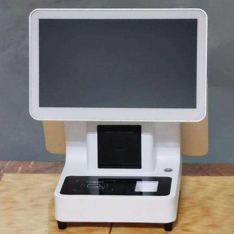 ID Verification Management System Gate Guard Registration 13.3-inch Desktop Smart Visitor Kiosk Terminal All-in-One - Image 2