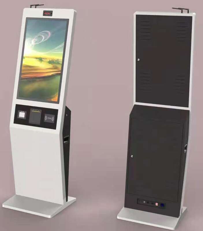 ID Comparison Verification 21.5 Multi-Function All-in-One Terminal Visitor Registration Enclosure Support Appearance Custom