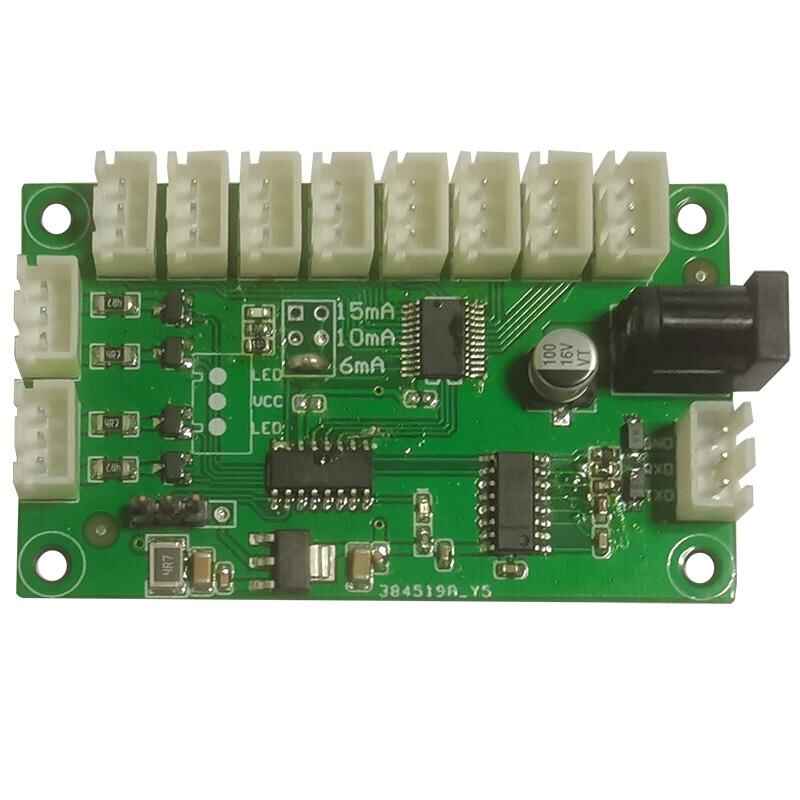 Terminal 12 LED Light RS232 Serial Port Control Board Support Custom Development - Image 3