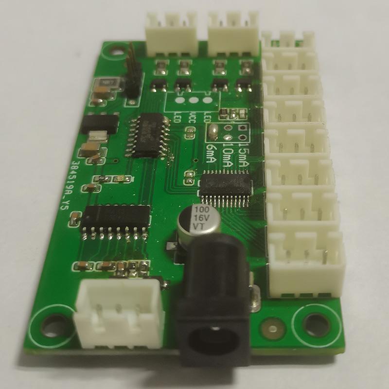 Terminal 12 LED Light RS232 Serial Port Control Board Support Custom Development - Image 2