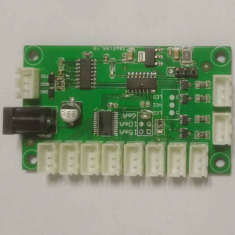 Terminal 12 LED Light RS232 Serial Port Control Board Support Custom Development