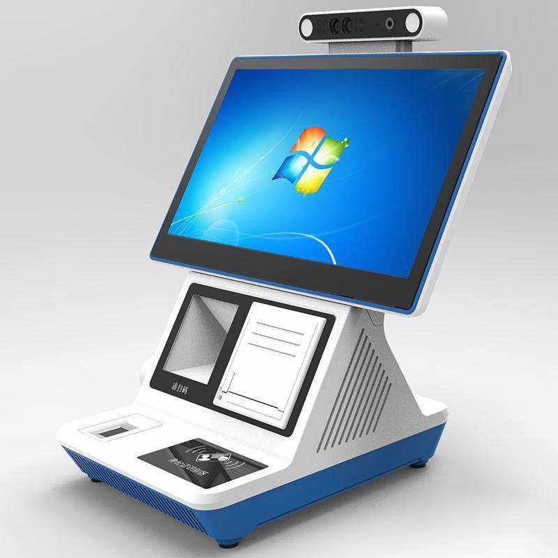 School Hotel 13.3-inch Single Screen Android Smart Visitor ID Verification Terminal Complete Unit Kit Enclosure - Image 3