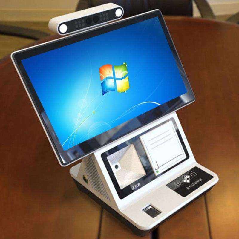 School Hotel 13.3-inch Single Screen Android Smart Visitor ID Verification Terminal Complete Unit Kit Enclosure - Image 6