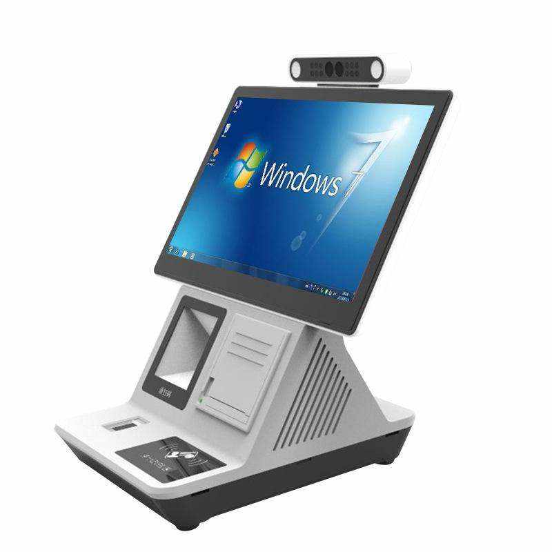 School Hotel 13.3-inch Single Screen Android Smart Visitor ID Verification Terminal Complete Unit Kit Enclosure - Image 2
