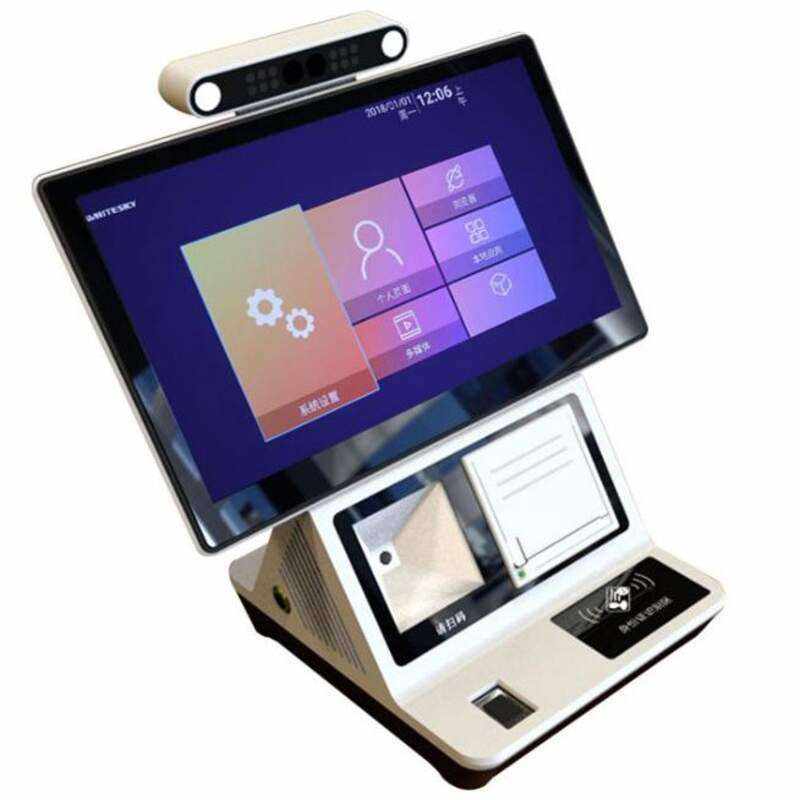 School Hotel 13.3-inch Single Screen Android Smart Visitor ID Verification Terminal Complete Unit Kit Enclosure - Image 7