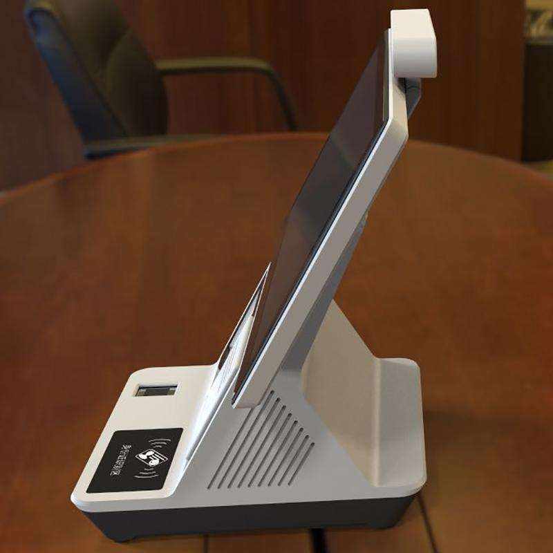 School Hotel 13.3-inch Single Screen Android Smart Visitor ID Verification Terminal Complete Unit Kit Enclosure - Image 8