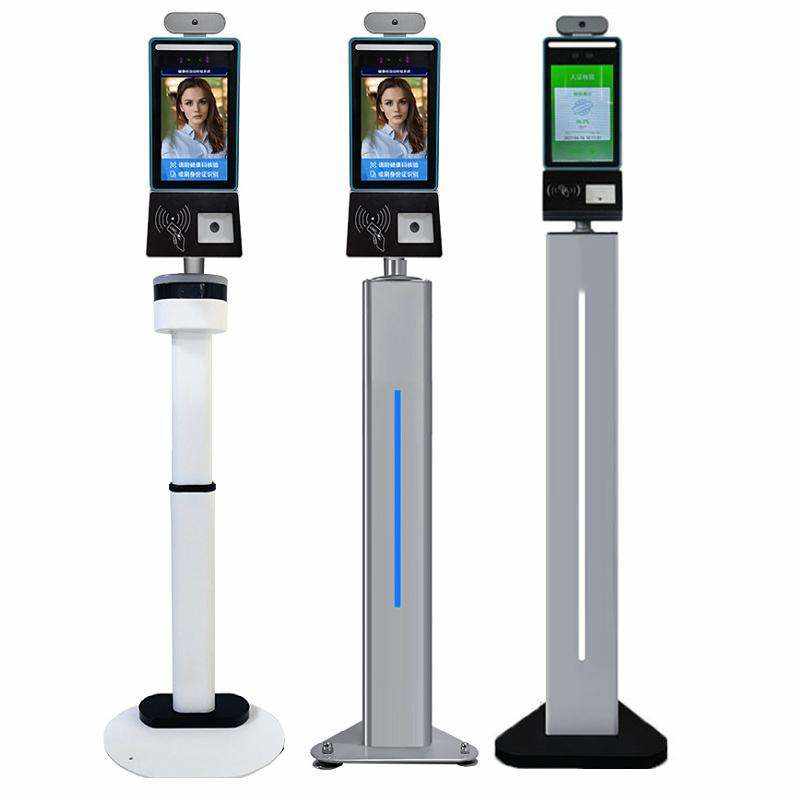 School Shopping Mall Office Building Personnel Access Registration Management All-in-One Face Recognition Temperature Measurement ID Card - Image 4