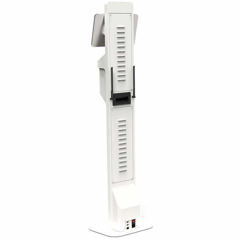 Floor-Standing 13.3-inch Face Recognition Temperature Measurement All-in-One Visitor Kiosk Registration Management System - Image 3