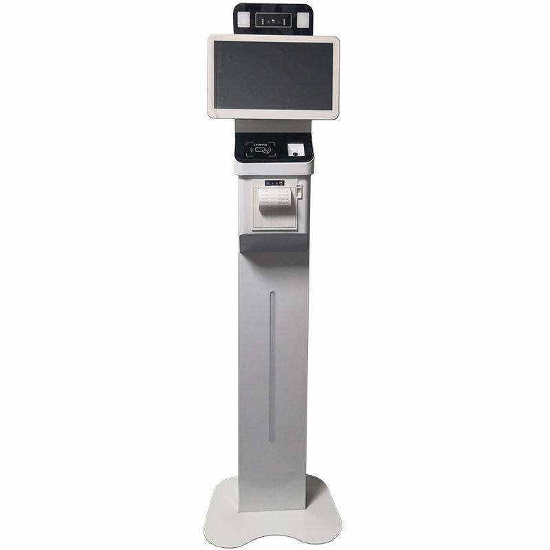 Floor-Standing 13.3-inch Face Recognition Temperature Measurement All-in-One Visitor Kiosk Registration Management System - Image 5