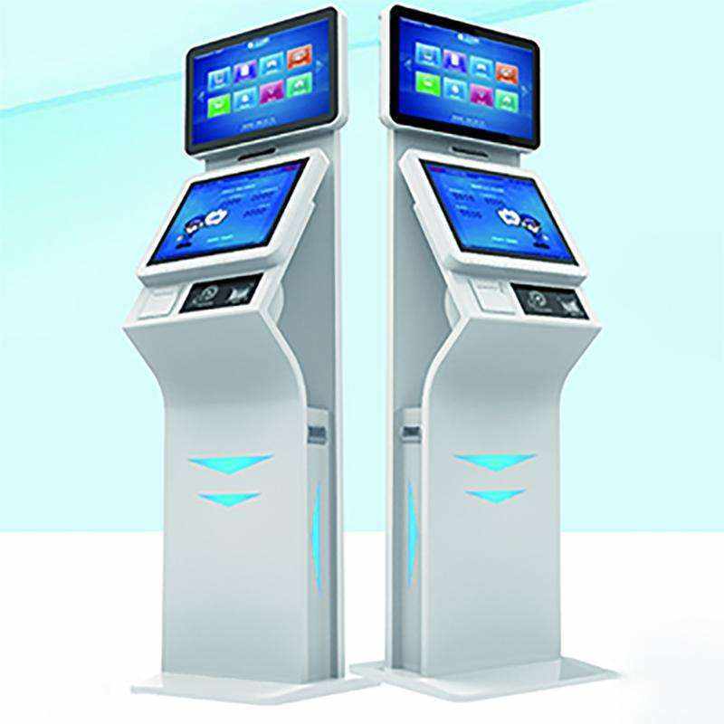 Government Office Building Dual Screen Self-Service Visitor All-in-One Registration Management System