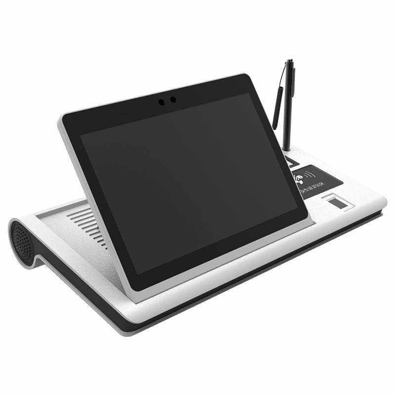 Government Bank Smart Desktop 10.1 Single Screen All-in-One ID Card Face Recognition - Image 2