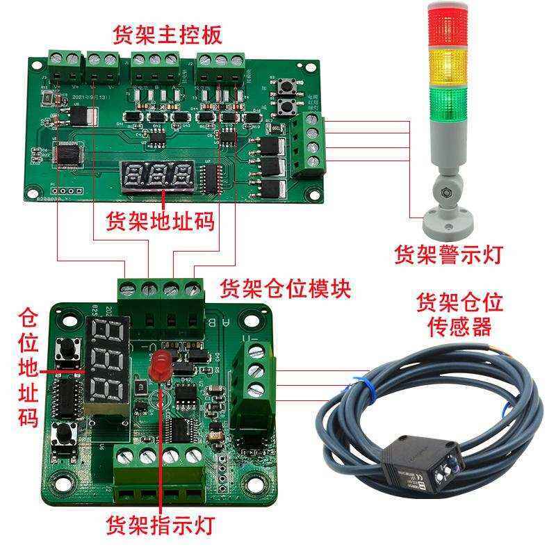 Warehouse Smart Electronic Shelf Control Board Module RS485 Custom Development Software System APP Mini Program - Image 4