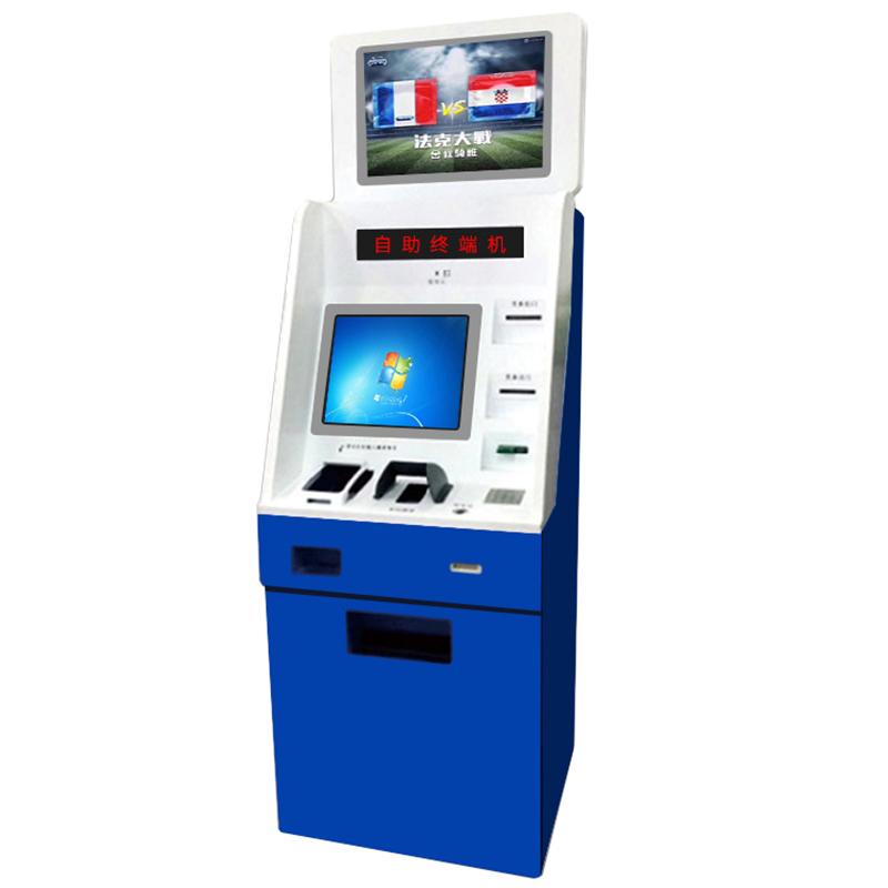 Bank Hospital Print Multi-Function Dual Screen All-in-One Smart Self-Service Terminal System Software Development