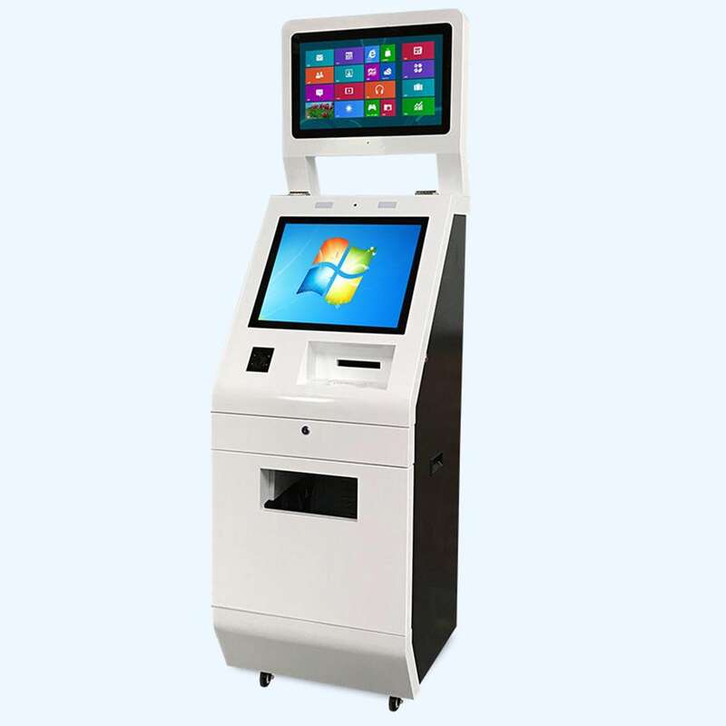 Dual Screen All-in-One Custom Face Recognition Print Self-Service Terminal System Software Development - Image 2