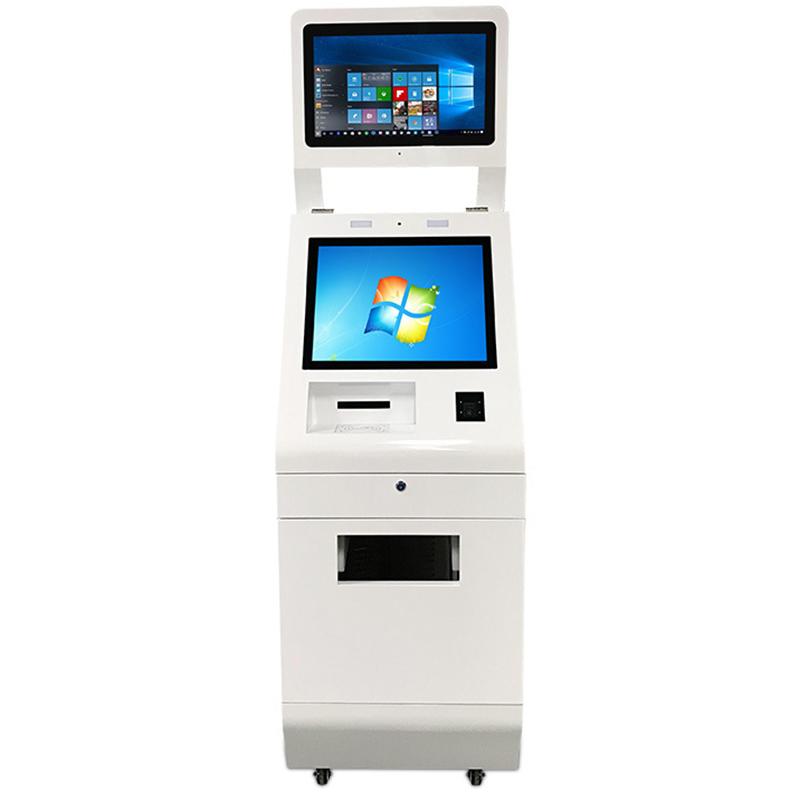 Dual Screen All-in-One Custom Face Recognition Print Self-Service Terminal System Software Development