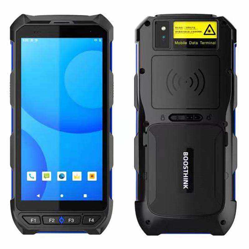 Portable Rugged Multi-Function Terminal All-in-One Face Recognition Fingerprint Collection Logistics Warehouse Asset Visitor Management - Image 4