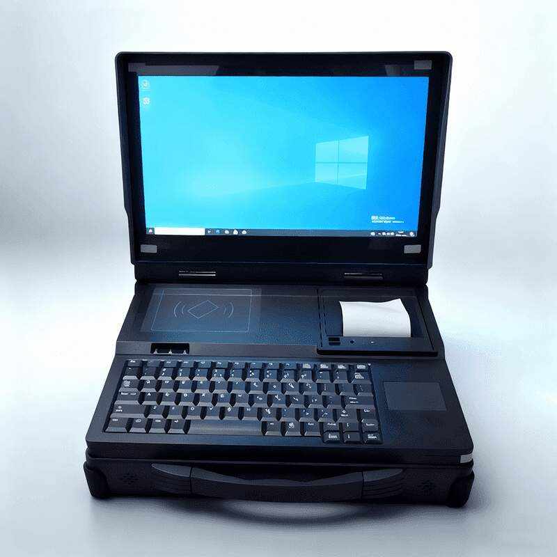 BPC-3000B Portable Industrial Computer - Military Grade Aluminum Alloy - Image 8